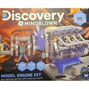 Discovery Mindblown 4-Cylinder Model Engine Kit STEM Build Techcore